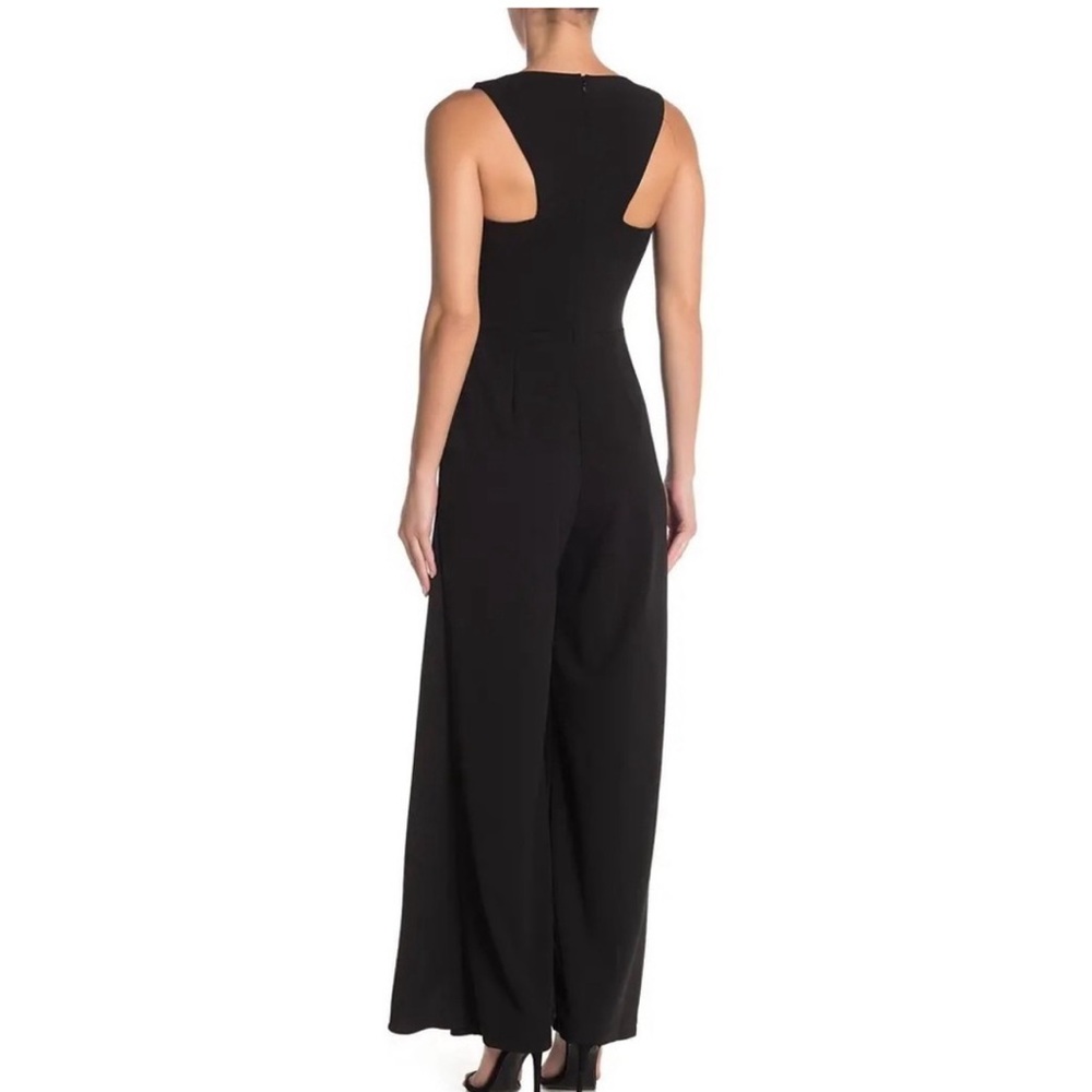 NWOT Marina Ruffled Sleeveless Jumpsuit